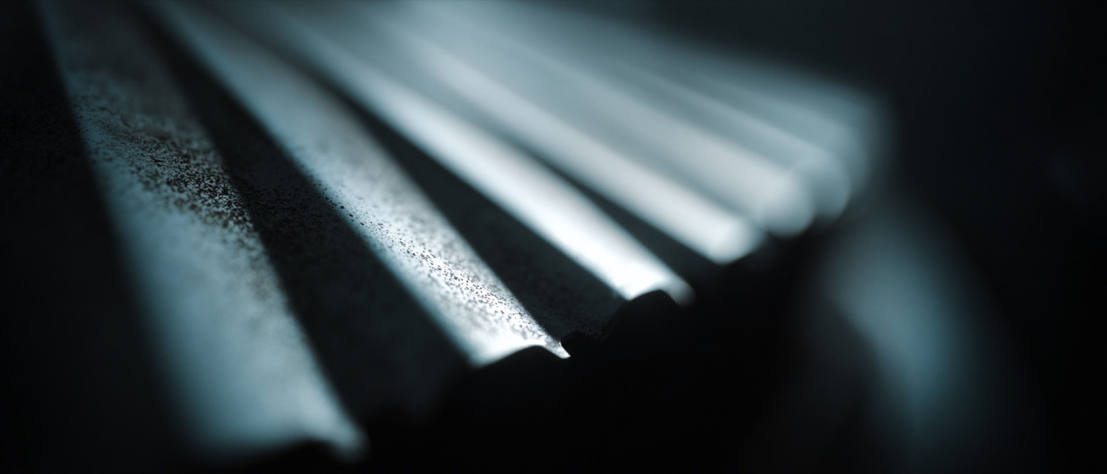 Cinematic aerospace turbine detail